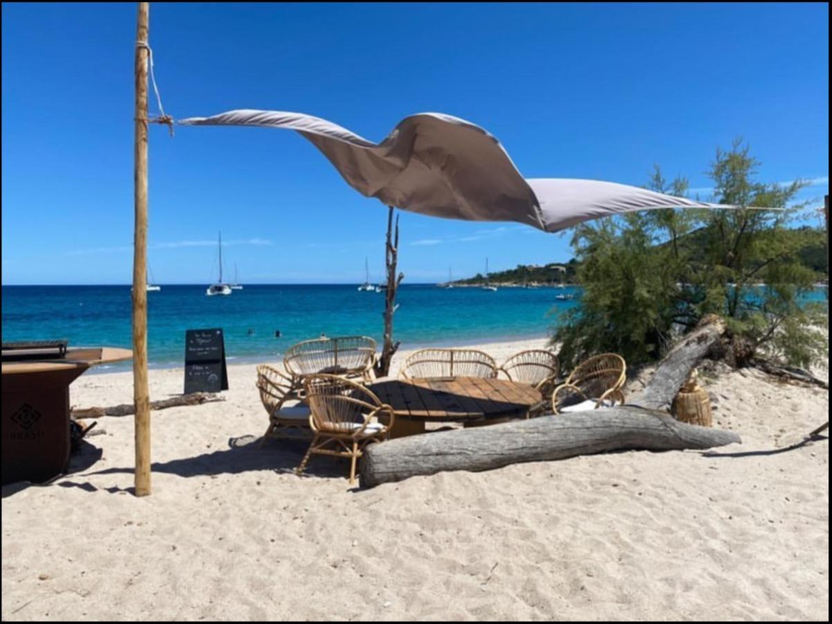 Les Lodges De La Plage U Dragulinu Sari-Solenzara Esterno foto